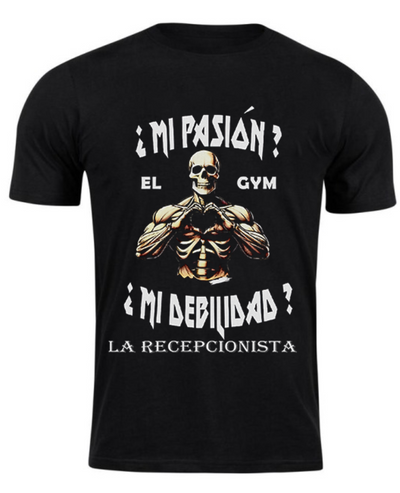 Playera negra | GYM | Power Time | GOLD´S GYM | Mi pasión?