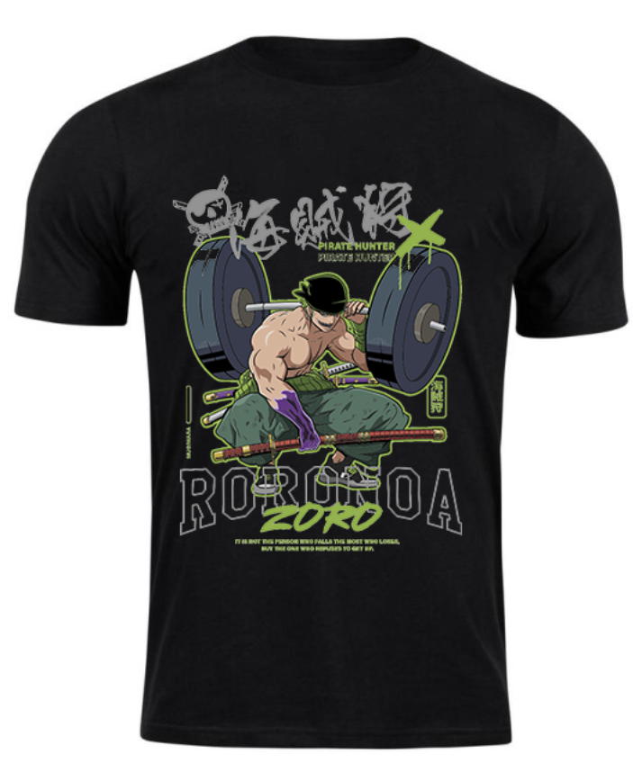 Playera negra | GYM | Power Time | GOLD´S GYM | ZORO
