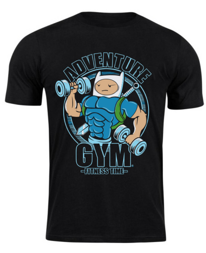 Playera negra | GYM | Power Time | GOLD´S GYM | Aventura