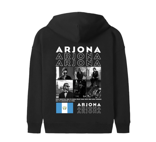 Sudadera Negra | Ricardo Arjona | Guate |