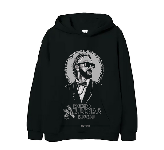 Sudadera Negra | Ricardo Arjona | HONGOS |