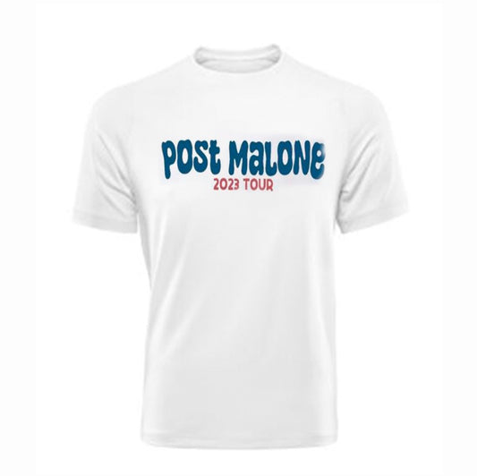 Playera Blanca | Post Malone |  Crying|