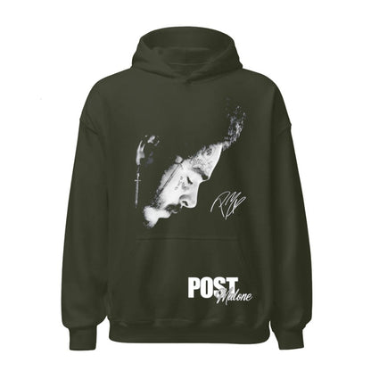 Sudadera Verde | Post Malone | rostro |