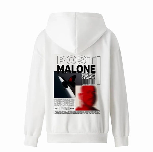Sudadera Blanca | Post Malone | Twelve Carat Toothache |
