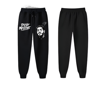 Pants Negro | Post Malone| Negro y blanco