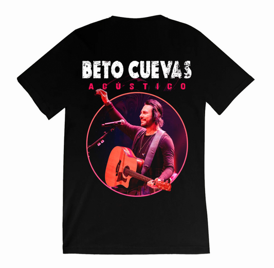 Playera | Negra | Beto Cuevas | Paraíso |