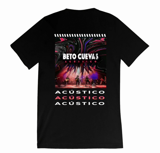 Playera | Negra | Beto Cuevas | Fuera de Mi |