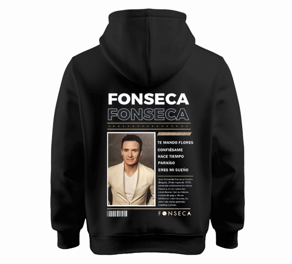 | Sudadera Negra | FONSECA | Biografía |