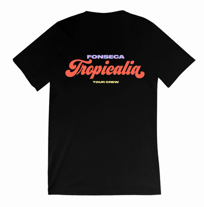 Playera | Negra | FONSECA | Tropicalia |