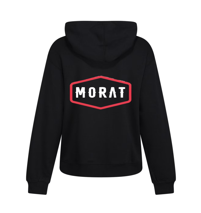 Sudadera Morat | Negro | A donde vamos?| Logo espalda