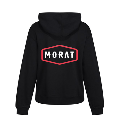 Sudadera Morat | Negro | A donde vamos?| Logo espalda