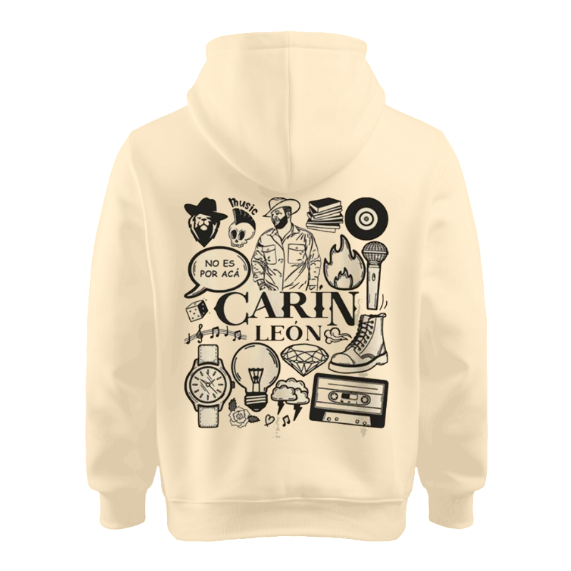| Sudadera Beige | Carín León | No es por acá |