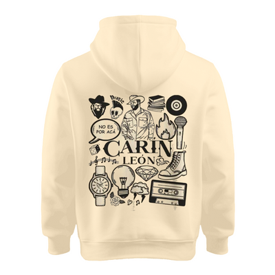 | Sudadera Beige | Carín León | No es por acá