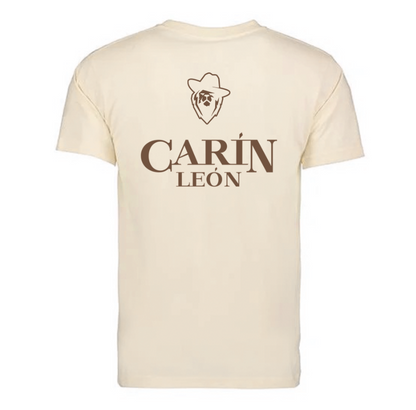 Playera | Beige | Carín León | Corazón |