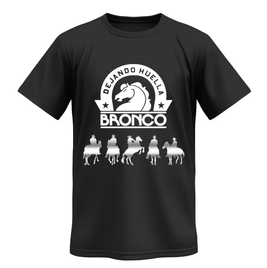 | Playera | Negra | Bronco | Dejando Huella |