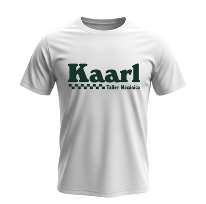 Playera | Blanca | kevin Kaarl | Mecánica |