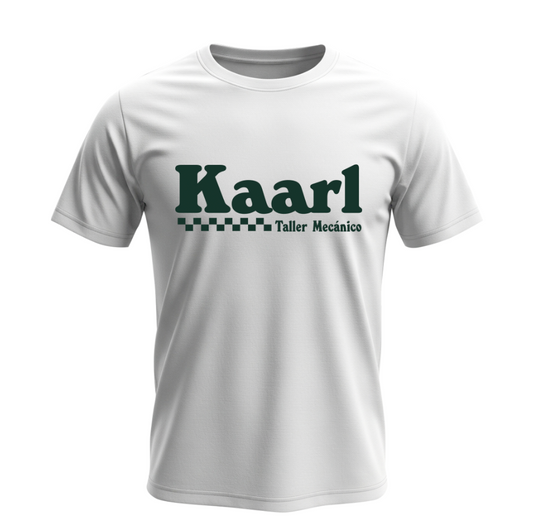 Playera | Blanca | kevin Kaarl | Mecánica |