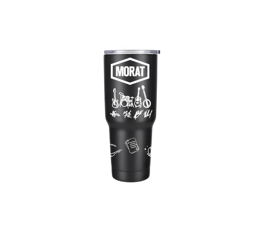 Vasos Térmico 900ml | Summer Trendy Cups | Negro | MORAT