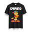 Playera | Negra | Garfield| Raper