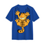 Playera | Azul nacional | Garfield| Rasgado