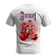 Playera | Blanca | Anuel | Real hasta la muerte ROJO |