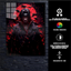 Cuadro Metálico Personalizable | Itachi Uchiha | Aves