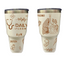Vasos Térmico 900ml | Crema y café| Enfermera