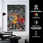 Cuadro Metálico Personalizable | Kobe Bryant  y Michael Jordan | Posterizado