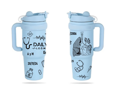 Vasos Térmico 900ml | Celeste claro | Enfermera