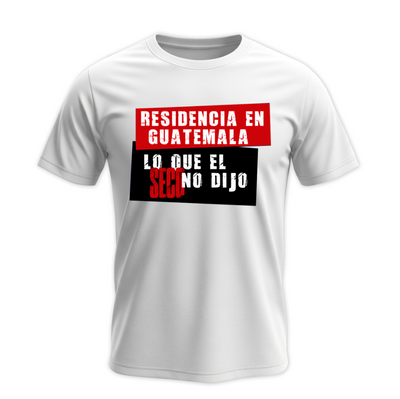 Playera | Blanca | Ricardo Arjona |  en Guatemala Seco