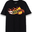Playera | Negra | Hot Wheels | Logo