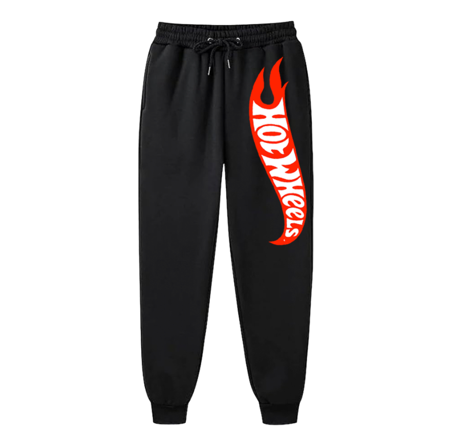 Pants Negro | Hot Wheels | logo