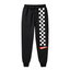 Pants Negro | Hot Wheels | Bandera cuadros