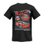 Playera | Negra | Hot Wheels | Flame