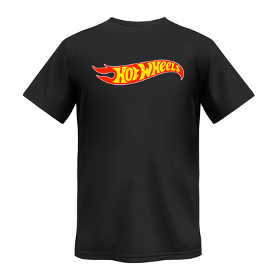 Playera | Negra | Hot Wheels | Carro Rojo