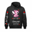 Sudadera Negra | Pareja | Stich | Rosado Corazón