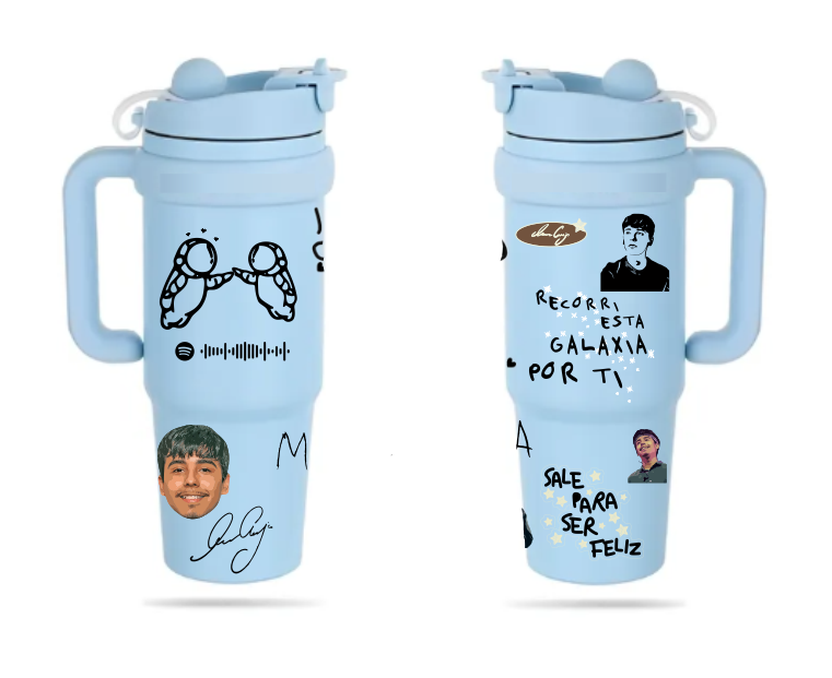 Vasos Térmico 900ml | Celeste claro | Ivan Cornejo