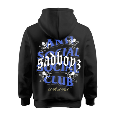 Sudadera | Negra | Junior H | Anti Social Social Club