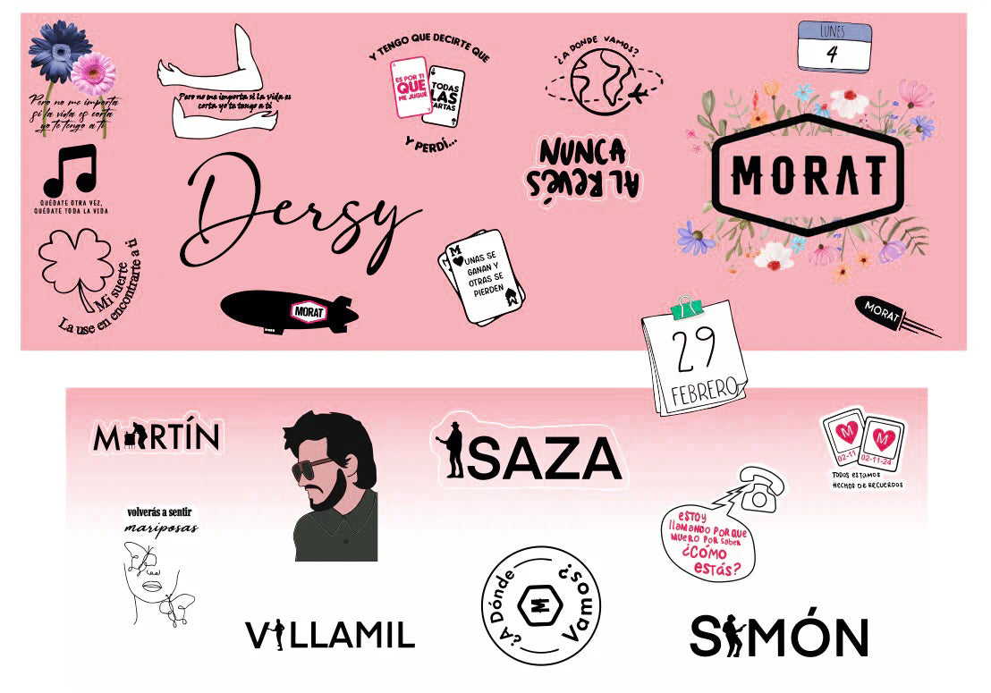 Vasos Térmico 1300ml | Rosa degradado| Morat | Dersy