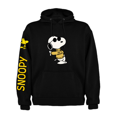 Sudadera| Negra | Snoopy| Diseño 2