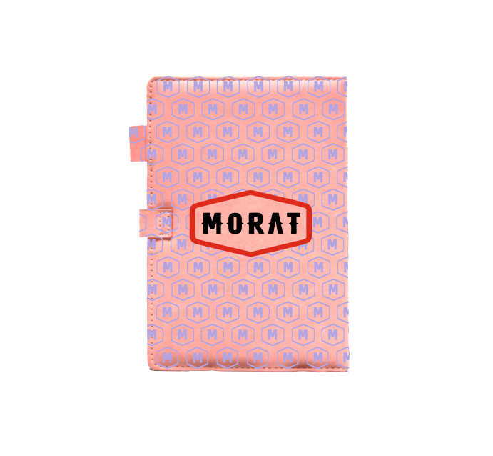 Diario| Cuaderno de apuntes| Personalizado| Rosado| Morat