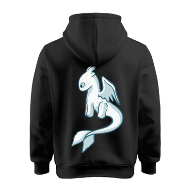 Sudadera | Negra | Furia Luminosa | Pareja