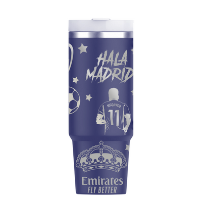 Vasos Térmico 1300ml | Azul Marino | Real Madrid | figuritas 2