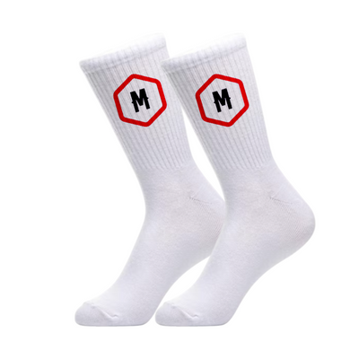 CALCETAS Personalizadas| Blancas | LOGO