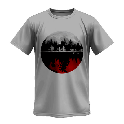 Playera | Gris | Stranger Things | Upside Down