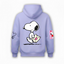 Sudadera | Lila | Snoppy | Feliz