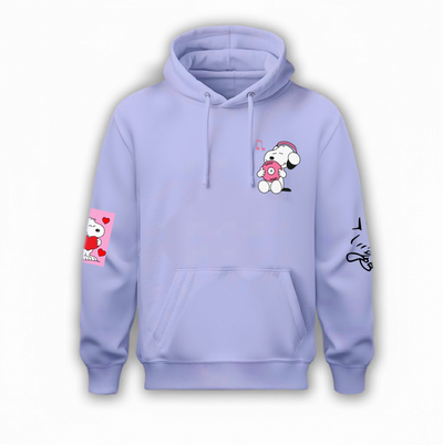 Sudadera | Lila | Snoppy | Cúmes