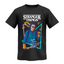 Playera | Negra | Stranger Things | S'TEVES | Top Retro