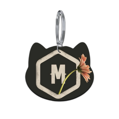 Llavero de Metal | Forma de Gato | Personalizable ambos lados 3