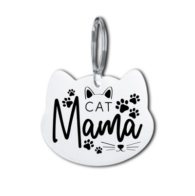 Llavero de Metal | Forma de Gato | Personalizable ambos lados 4